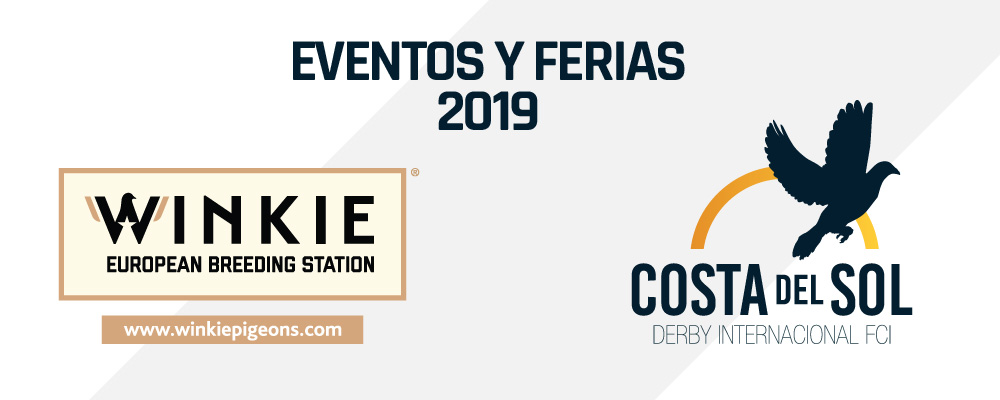 Leer más: WINKIE, empresa gestora del Derby FCI Costa del Sol, formará parte de algunos de los más importantes eventos colombófilos en 2019